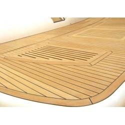 Fabricación de cubiertas de teca